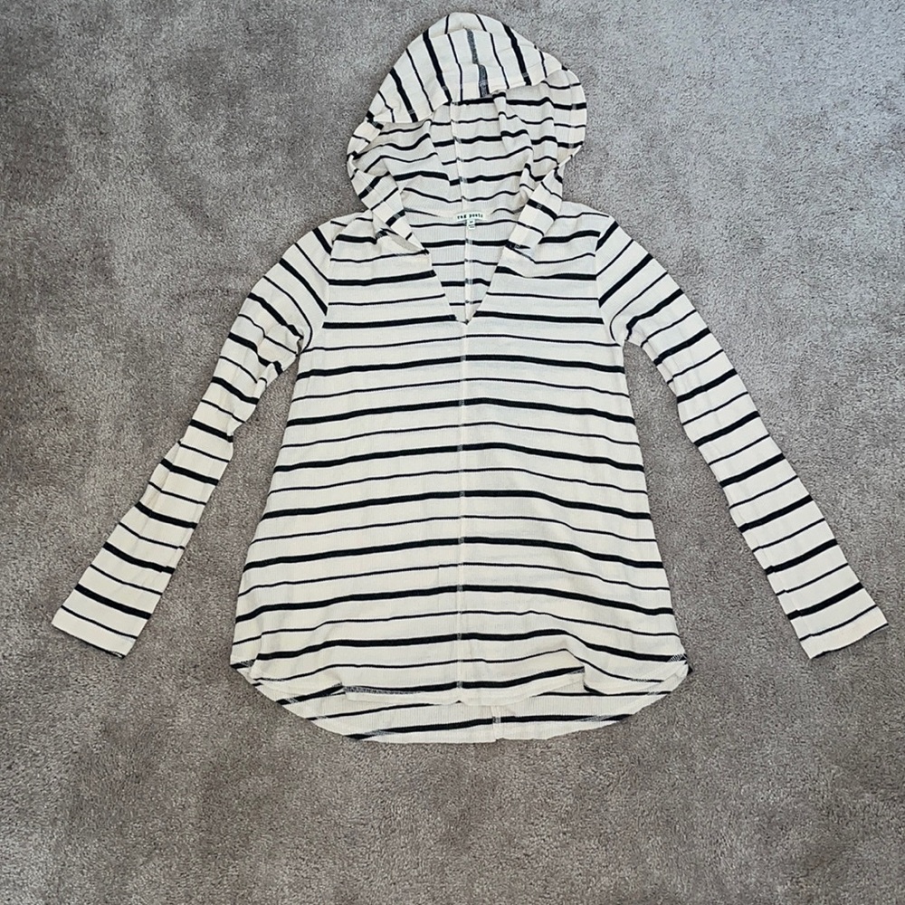 Rag Poets hooded top